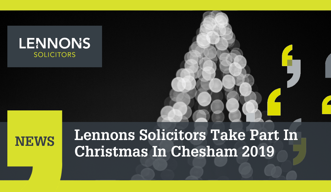 Lennons Solicitors Take Part In Christmas In Chesham 2019
