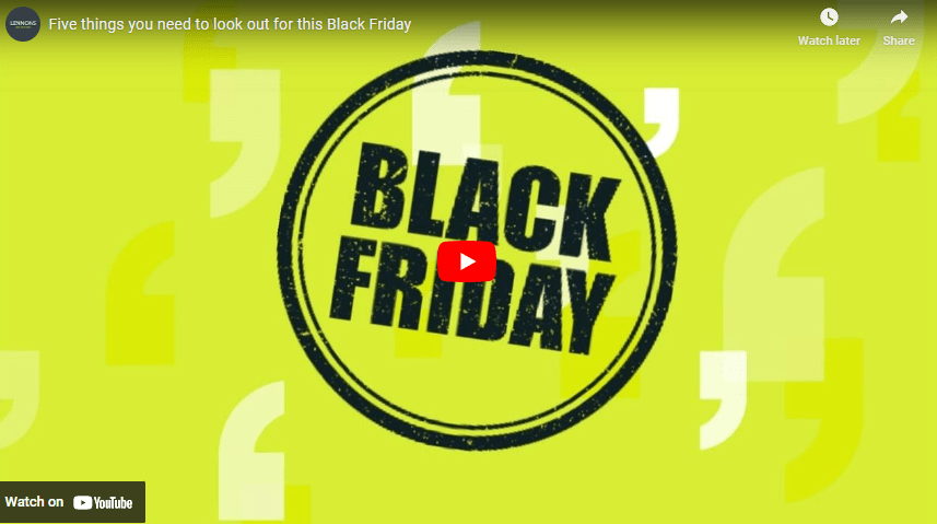 5 things to look out for on Black Friday